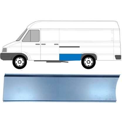 Ľavý lem zadného blatníka Iveco Daily II